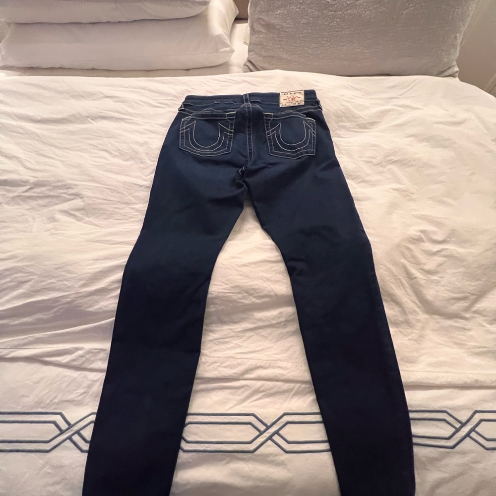 True Religion Dark Blue Skinny Jeans